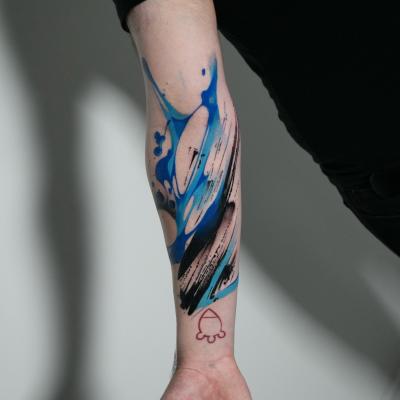 Tatuaggio astratto 